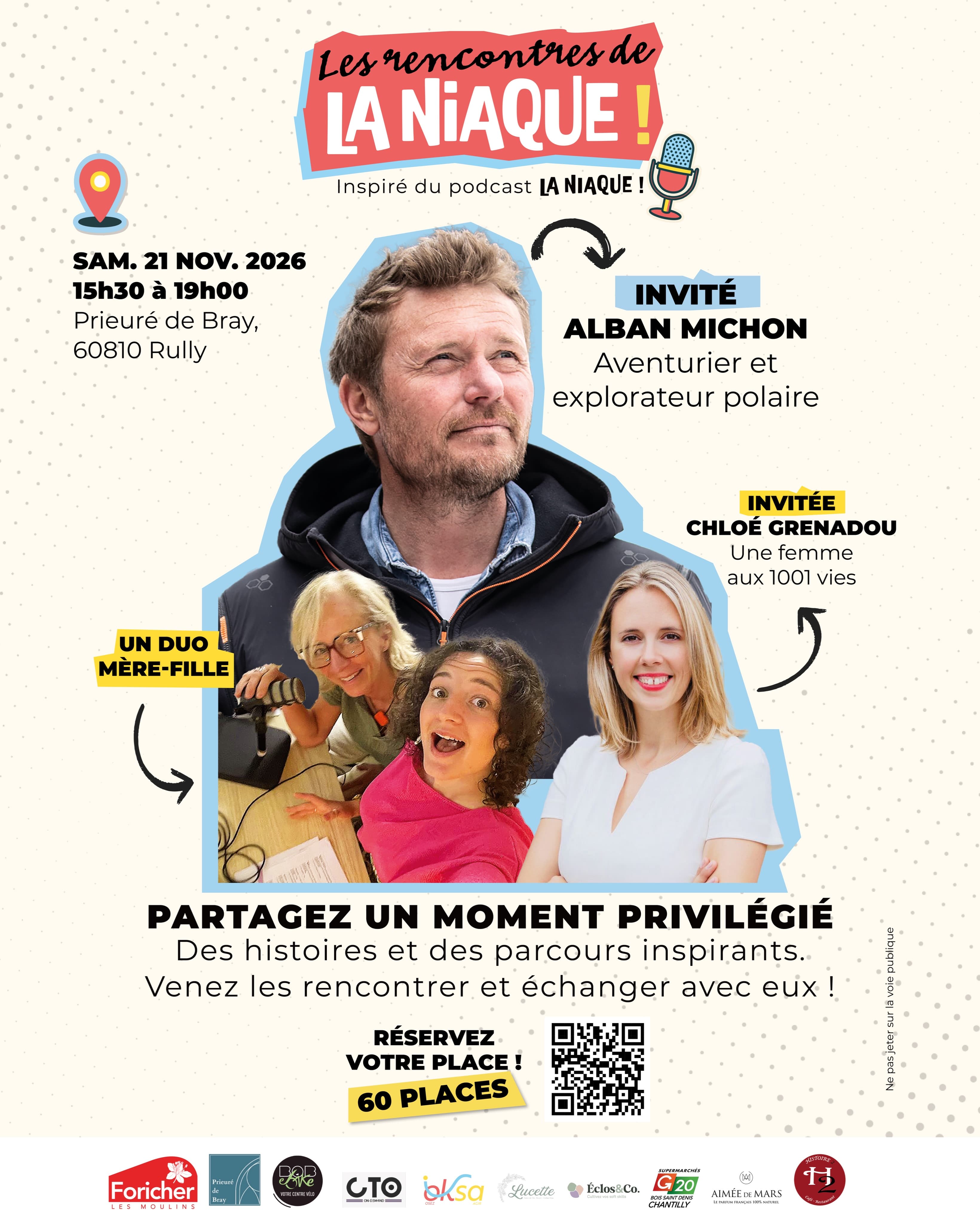 Les rencontres de La Niaque c’est dans 1 mois et 1 jour !
O M G ça y est on peut enfin lancer le compte à rebours !
⭐️Dans un tout petit …